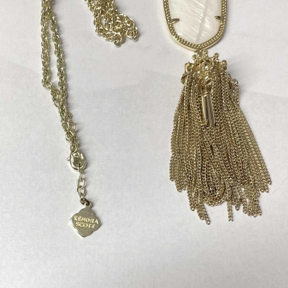 Kendra Scott Rayne Mother of Pearl Pendant Necklace